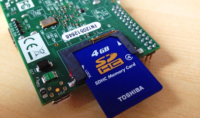 Raspberry Pi SD card