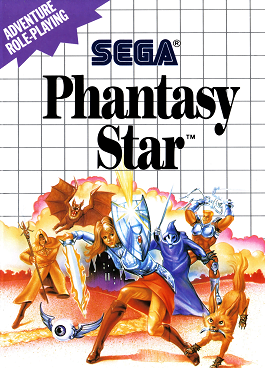 Phantasy star box art