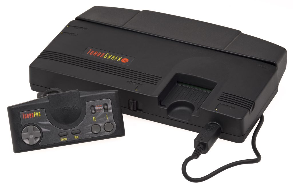 The North American TurboGrafx-16 console.