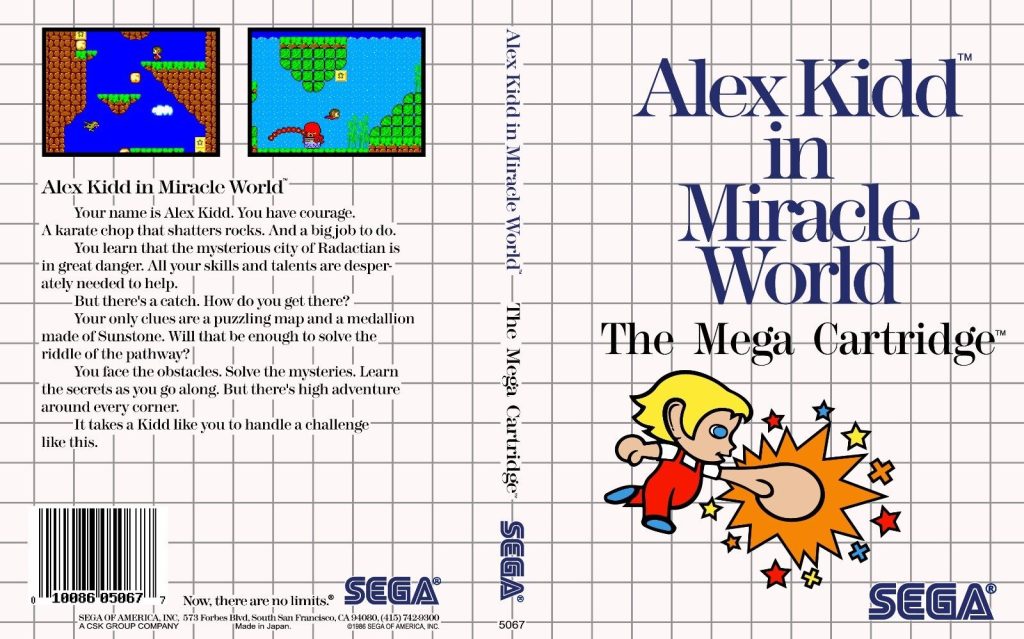 Alex Kidd box art